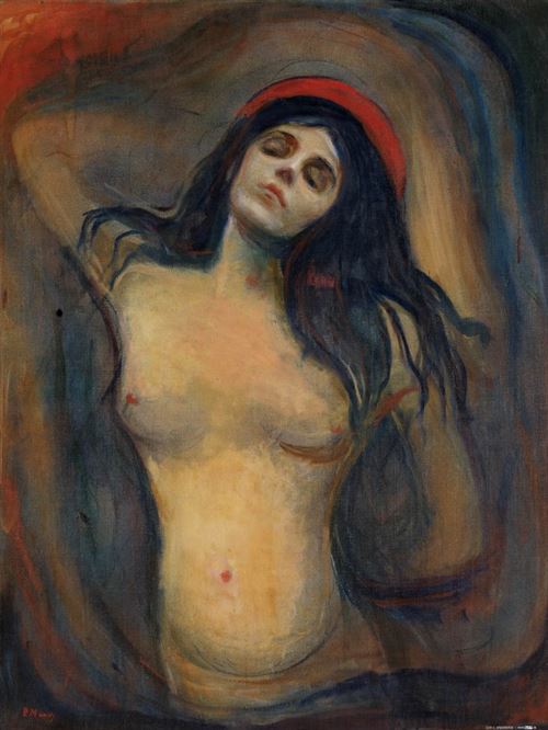 Edvard Munch Poster Reproduction - Madonna, 1894-1895 (80x60 cm)