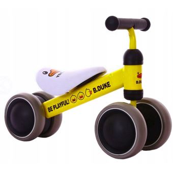 Okie Draisienne Bebe Enfant A Partir 18 Mois Ultra Legere 2kg Velo Sans Pedales Ergonomique Confortable Selle Roues Mousse Jaune Draisienne Achat Prix Fnac