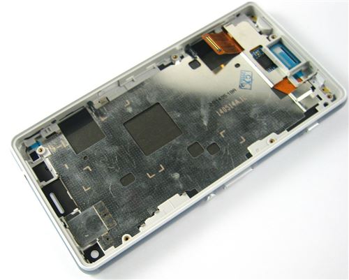 For Sony Xperia Z3 Compact Mini FULL Touch VITRE TACTILE Screen Ecran + LCD Display + Frame~White Blanc