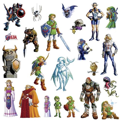 RoomMates stickers muraux The Legend Of Zelda vinyle 23 pièces