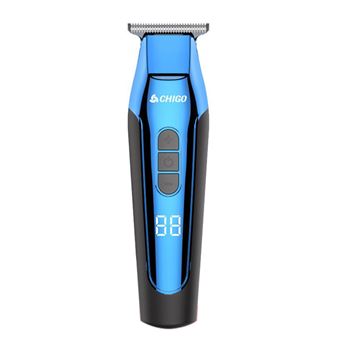 Tondeuse à Cheveux ATOUP USB Rechargeable sans fil Pour Homme Bleu - 1