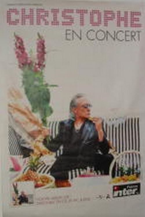 Christophe - 80x120 cm - AFFICHE / POSTER