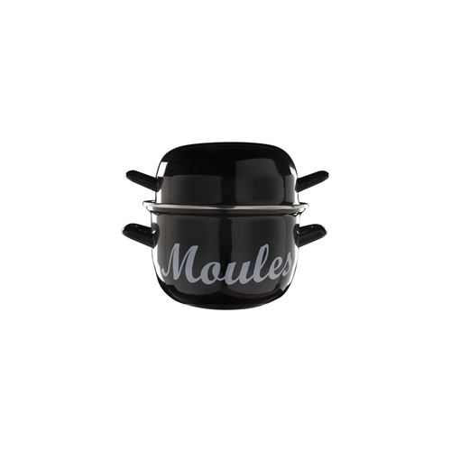 COSY & TRENDY Marmite a moule - D18cm Noir-1.2Kg-2.8L