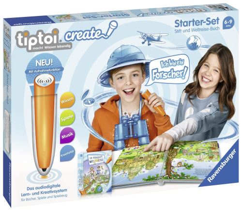Ravensburger 00805 Create Kit de démarrage : Stylet et Monde Livre de Voyage