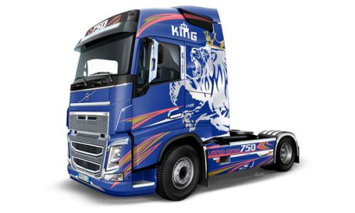 Volvo FH4 Globetrotter Med. Roof Italeri 1/24