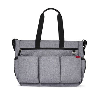 Sac a langer Skip Hop Duo Double Signature Gris fnac Suisse
