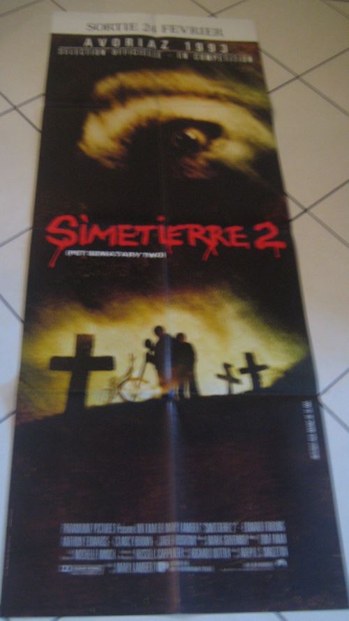 Simetiere 2 AFFICHE CINEMA ORIGINALE