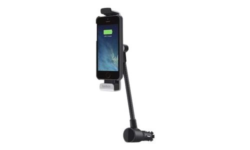 Belkin Car Navigation + Charge Mount - Adaptateur d'alimentation pour voiture (Lightning) - pour Apple iPhone 5, 5c, 5s; iPod touch (5G)