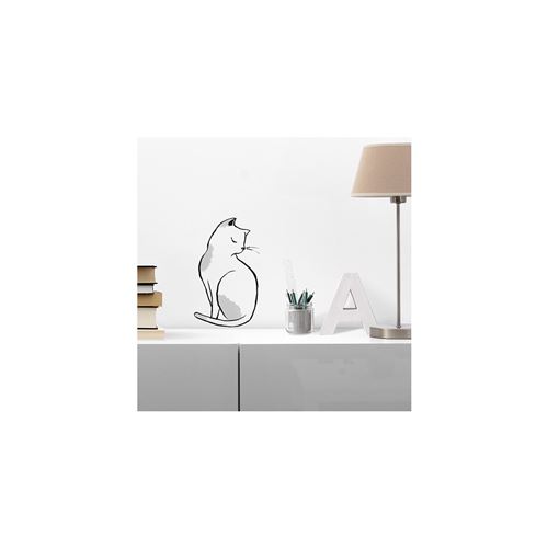 Sticker mural Transfert Le chat Draeger la carterie