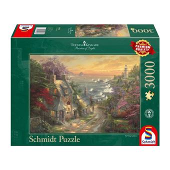 Puzzle Hameau du phare, 3000 pcs - 1