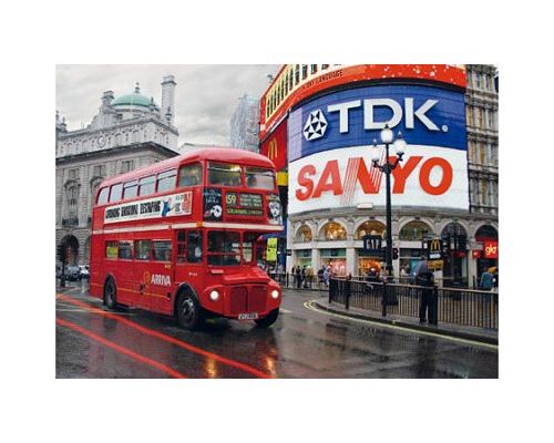 DToys - Puzzle 1000 pièces - Paysages nocturnes : Piccadilly Circus, Londres