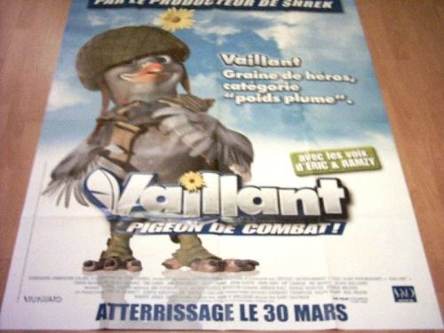 Vaillant - Pigeons De Combat AFFICHE CINEMA ORIGINALE