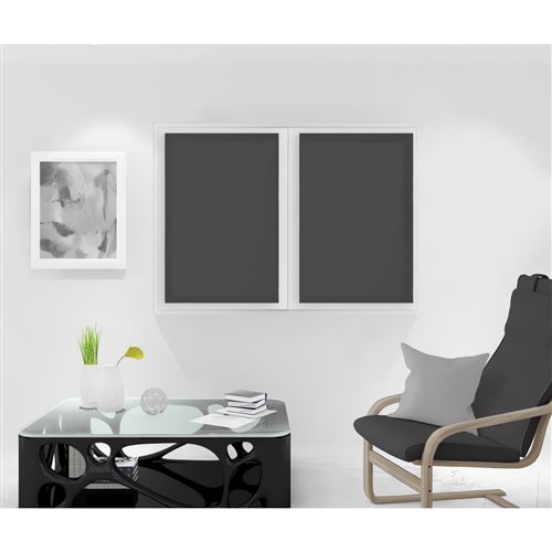 Paire de brise bise 70x90 cm DOLLY anthracite