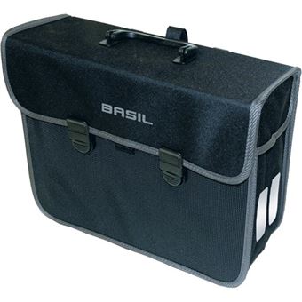 BASIL sac Malaga 13 litres noir - 1