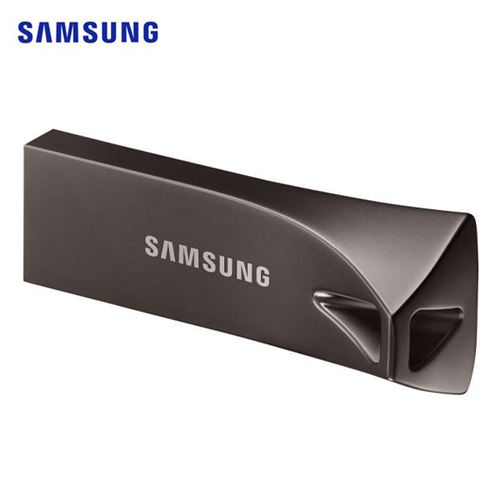 Clé Usb Pour Samsung Bar Plus 128Gb Gris Titane