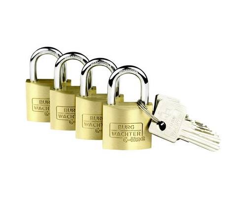 Burg-Wächter Cadenas Quadro | 4 pièces