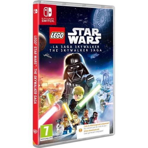Lego Star Wars : La Saga Skywalker - Jeu Nintendo Switch (Code In A Box)