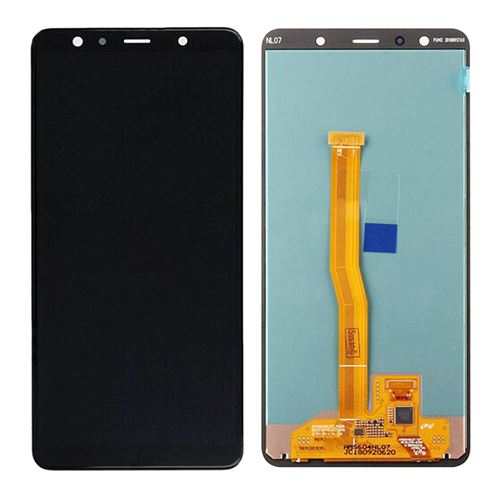 Ecran tactile + LCD noir de remplacement pour Samsung Galaxy A7 2018 (SM-A750F)