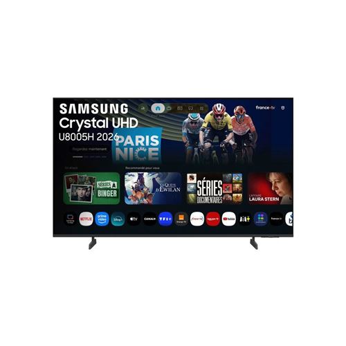 TV Crystal UHD Samsung U8005H 70 pouces 4K HDR10 Noir