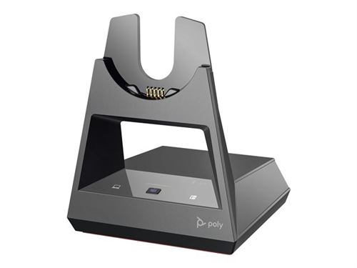 Poly Voyager Office Base Accessory - Pour Microsoft Teams - base de système de casque sans fil pour casque Bluetooth - pour Voyager 4300 UC Series 4310