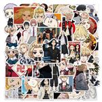 50 pieces Stickers pour décoration des bagages/des chambres-Tokyo Revengers
