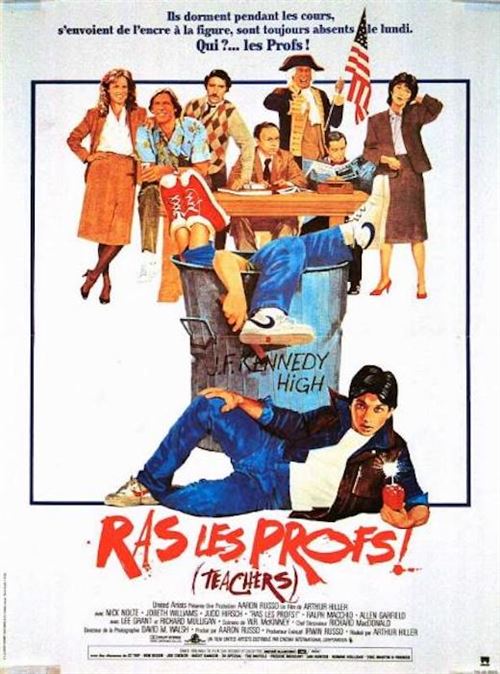 Ras les Profs - 1984 - Teachers - 116x158cm - Affiche de cinéma originale pliée