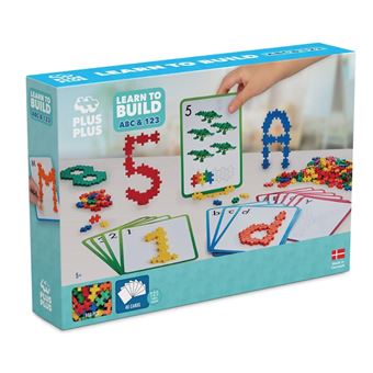 Kit de découverte Plus Plus ABC et 123 600 pièces