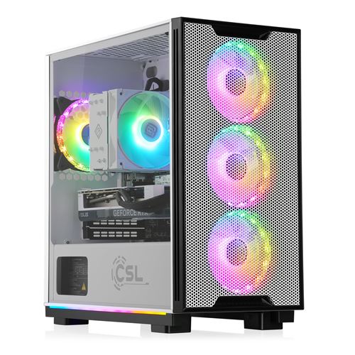 PC Gaming CSL M10820H Intel Core i5 14600 6x 2700 MHz GeForce RTX 4060 32 GB DDR5 RAM 1000 GB M.2 SSD Windows 11