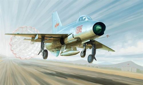 Trumpeter - Maquette Avion J-7a Fighter - Échelle 1:48 - Image 3