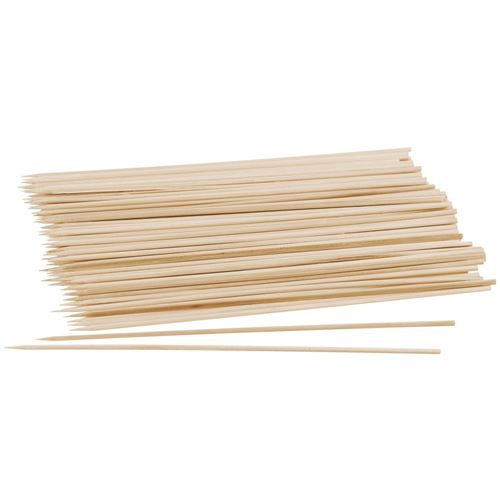 Non Communiqué Bois Brun Lot De 100 Brochettes En Bois 20 Cm Fackelmann Nature