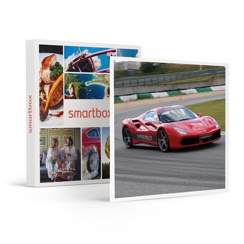 SMARTBOX - Coffret Cadeau Pilotage 2 tours du circuit Geoparc au volant de la célèbre Ferrari F488-Sport & Aventure