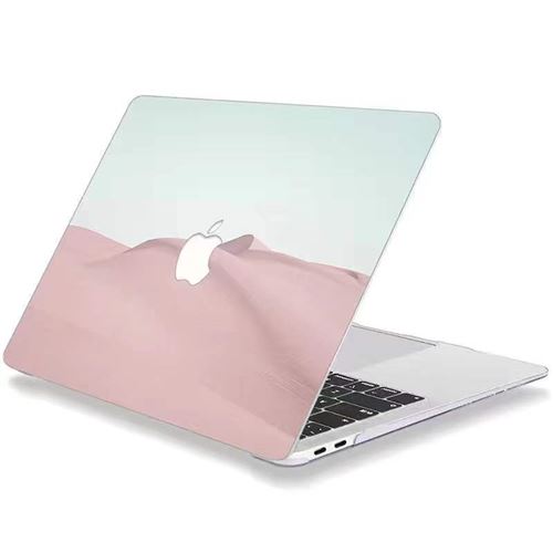 Coque de protection pour Macbook Pro 13 2020 M1 A2338 010-Rose