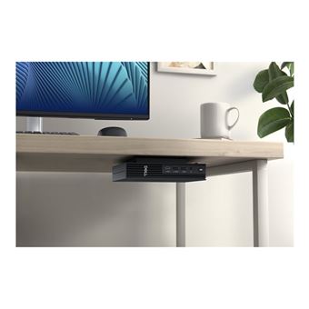 Dell Pro Micro Plus QBM1250 - Micro Core Ultra 5 235 / jusqu'à 5 GHz - RAM 16 Go - SSD 512 Go - NVMe, TLC - Intel Graphics - Gigabit Ethernet, Bluetooth, IEEE 802.11ax (Wi-Fi 6E) - Win 11 Pro - moniteur : aucun - clavier : Allemand - noir - BTS - avec 3