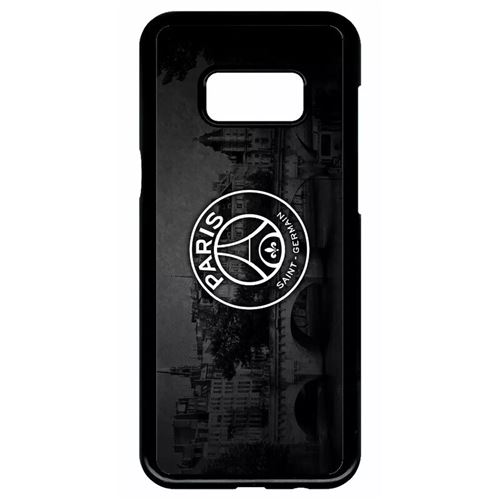 Coque My-Kase pour Galaxy S8+ - 106 psg paris saint germain la seine - Plastique Noir
