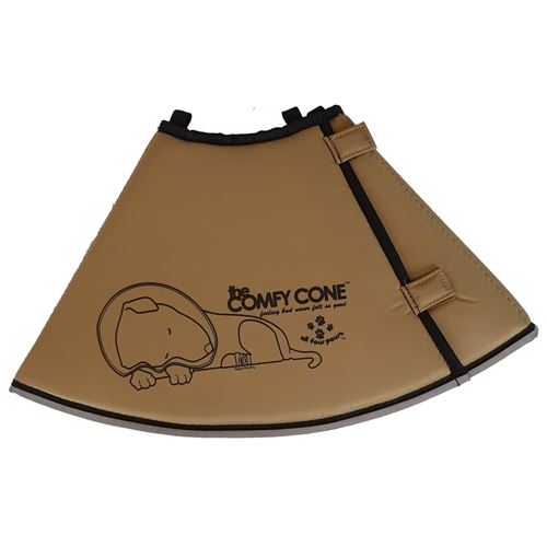 Meilleurs prix pour All Four Paws Collier animaux de compagnie Comfy Cone M 20 cm Brun