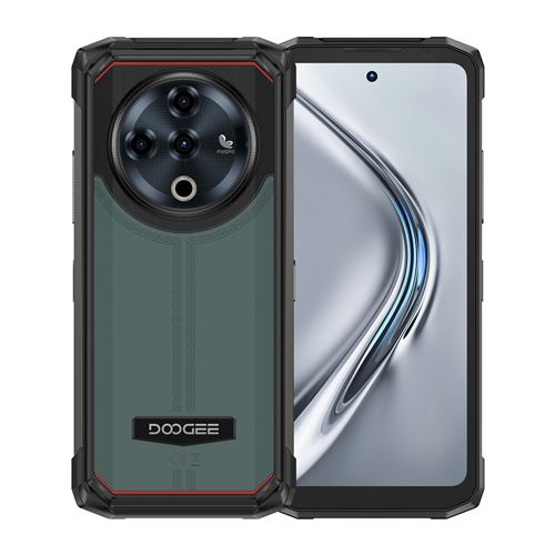 Smartphone DOOGEE FIRE6 Power 6.56 8Go 256Go Android 14 Telephone Portable Dual SIM 4G - Vert