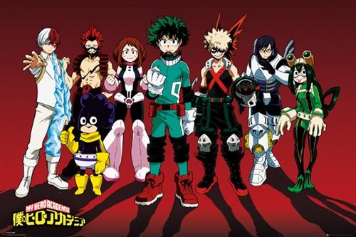 MY HERO ACADEMIA - Line Up - 61x91,5cm - AFFICHE