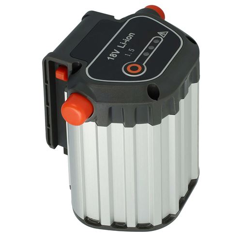 Vhbw Li-Ion batterie 1500mAh (18V) pour éléctronique jardinage outil Gardena Li-18/23 R batterie-coupe-herbes EasyCut comme 09840-20, BLi-18.
