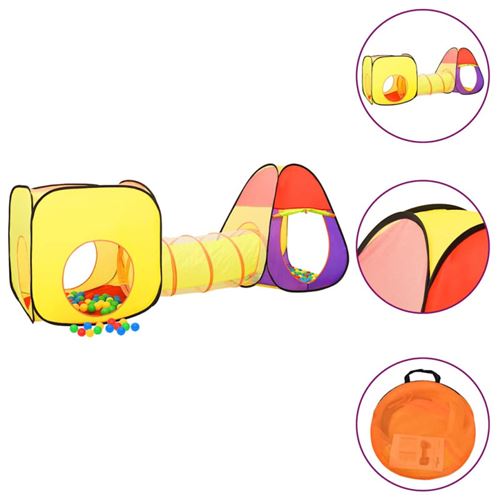 Mercatoxl - Tente de jeu pour enfants Multicolore 255x80x100 cm