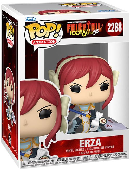 Figurine Funko Pop! | Fairy Tail 100 Years Quest | Erza