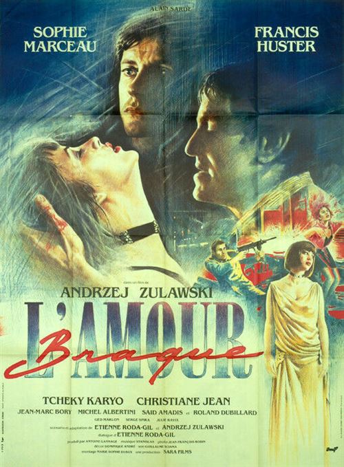 L'amour Braque - 1985 - Sophie Marceau, Francis Huster - 116x158cm - Affiche de cinéma originale pliée