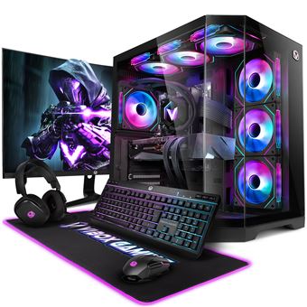 Vibox PC Gamer Complet - Ryzen 7 9800X3D 5,0 GHz - RTX 5090 32 Go - 32 Go RAM - 2 To NVMe - Windows 11 - WiFi - 1