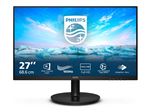 Philips V-line 271V8LAB - Écran LED - 27" - 1920 x 1080 Full HD (1080p) @ 100 Hz - VA - 250 cd/m² - 4000:1 - 4 ms - HDMI, VGA - haut-parleurs - noir texturé
