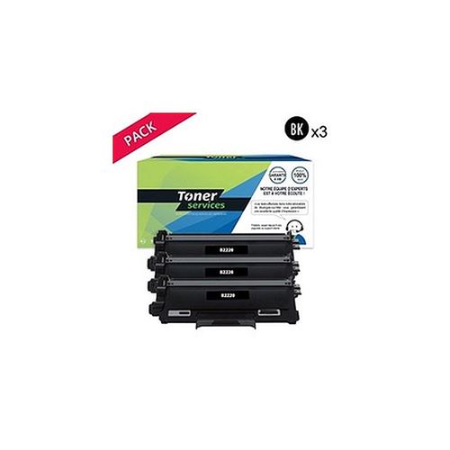 Compatible Samsung 111S Pack 3 Toners Noir SU810A (MLT-D11S1)