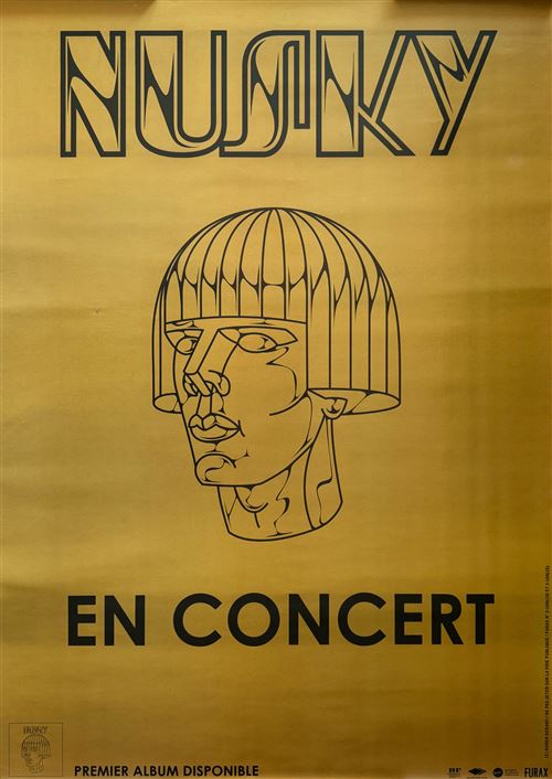 Affiche - Nusky - En concert 2019 - 70x100cm