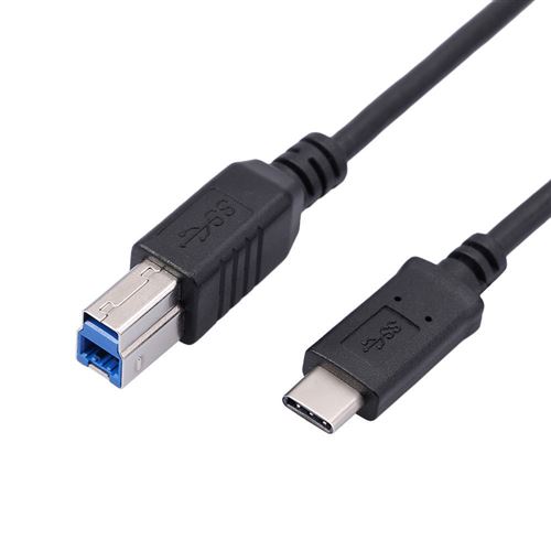 Câble Usb D'Imprimante Usb-B Vers Usb C Noir 1M Vshop