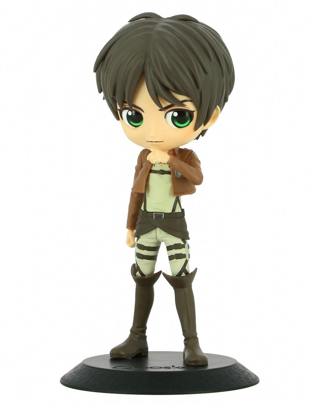 Figurine Q Posket - Attaque Des Titans - Eren Yeager (ver.b) - Figurine ...