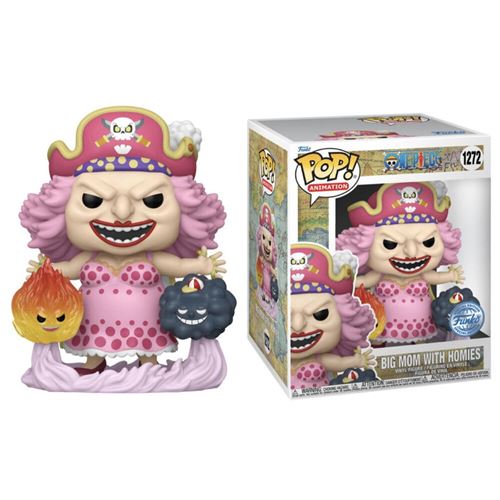 Figurine Funko Pop Super! N°1272 - One Piece - Big Mom + Homies