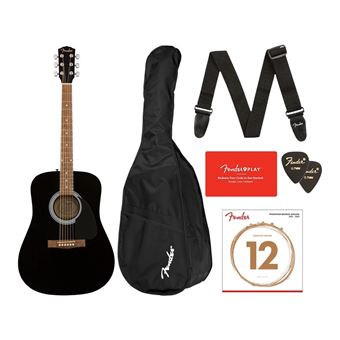 15€ sur Max Showkit - Guitare Électro-Acoustique Adulte - Bois Clair,  Câblage et connectique, Top Prix