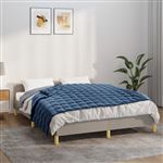 Couverture lestée Bleu 122x183 cm 9 kg Tissu